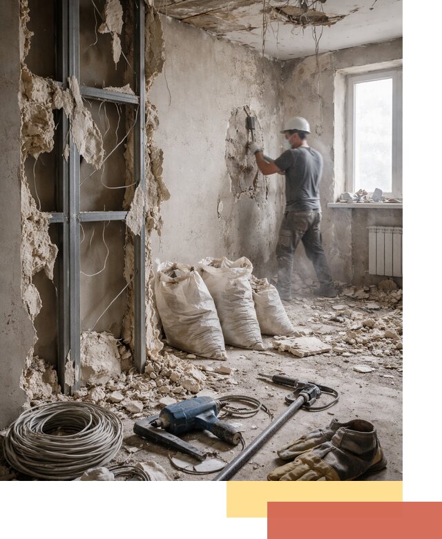 Профессиональный демонтаж зданий и конструкций в Истре