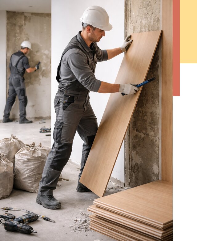 Демонтаж стеновых панелей в Истре от 3556 руб. за м² быстро и недорого | ОТДЕЛОЧНИК-Ста