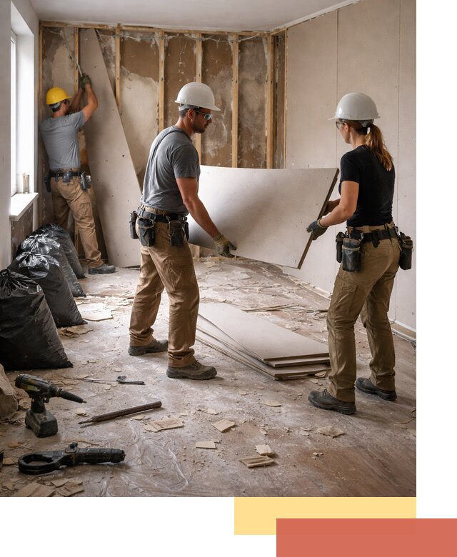 Демонтаж стеновых панелей в Истре быстро и аккуратно