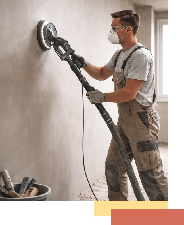 Профессиональная шлифовка стен в Истре быстро и качественно