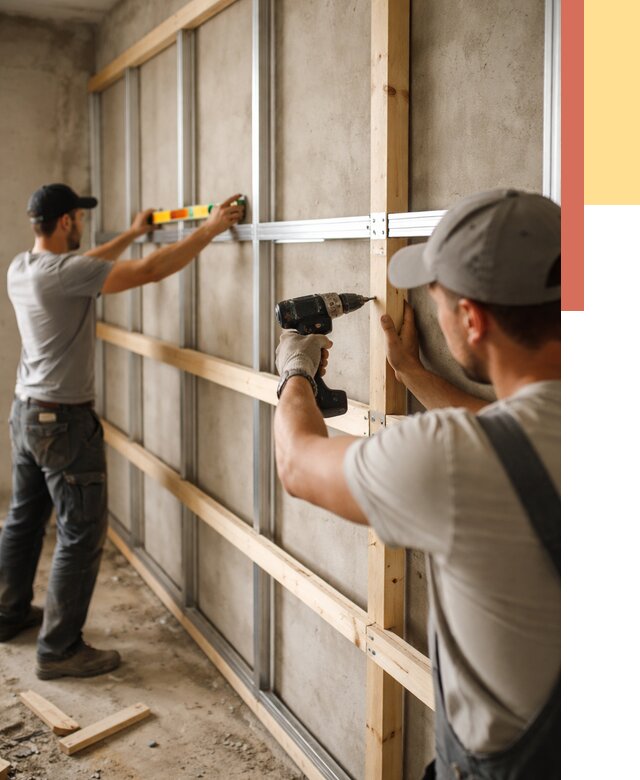 Устройство обрешетки под панели в Истре от 2134 руб. — монтаж под ключ | ОТДЕЛОЧНИК-Ста