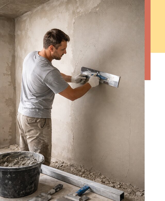 Штукатурка стен без маяков в Истре от 7315 руб/м2 — услуги и цена | ОТДЕЛОЧНИК-Ста