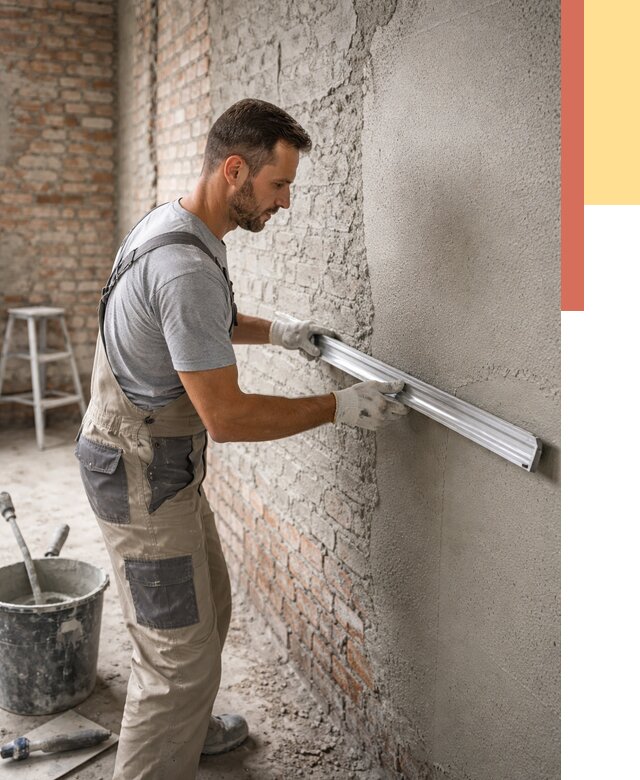 Штукатурка кирпичных стен в Истре от 4572 руб/м2 — быстро и недорого | ОТДЕЛОЧНИК-Ста