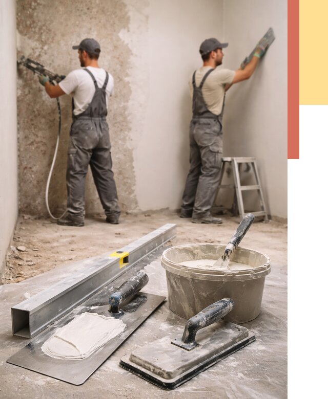 Штукатурка стен под обои в Истре от 4572 руб./м2 — выравнивание под обои | ОТДЕЛОЧНИК-Ста