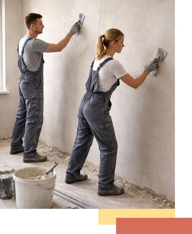 Штукатурка стен под обои в Истре профессионально и быстро