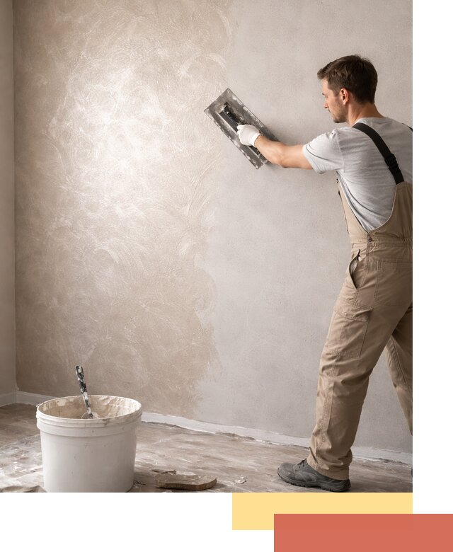 Декоративная штукатурка «Мокрый шелк» под ключ в Истре