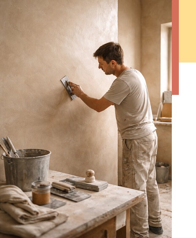 Марокканская штукатурка таделакт в Истре под ключ от 4267 руб. | ОТДЕЛОЧНИК-Ста