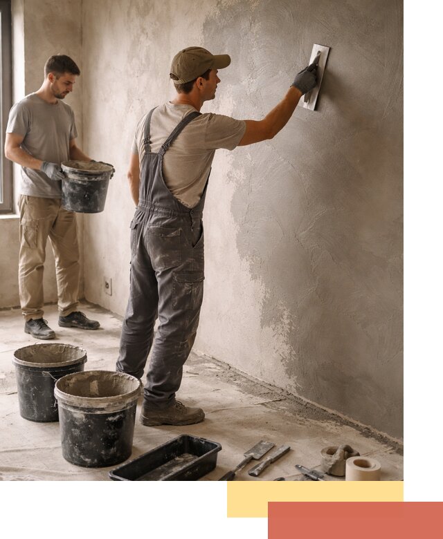 Нанесение микроцемента на стены в Истре качественно и быстро