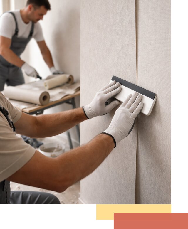 Поклейка обоев под покраску в Истре профессионально и быстро