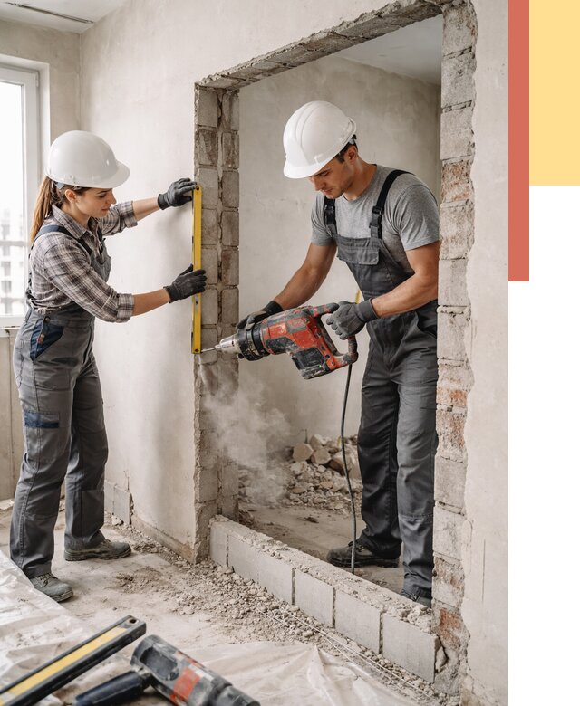 Создание проемов в стенах в Истре от 6604 руб. — алмазная резка и расширение | ОТДЕЛОЧНИК-Ста