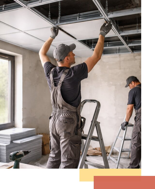 Монтаж кассетного потолка в Истре качественно и быстро