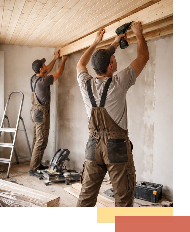 Монтаж потолка из вагонки в Истре профессионально и аккуратно