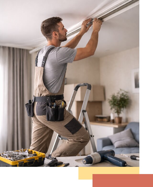 Ремонт натяжных потолков в Истре — качественно и оперативно