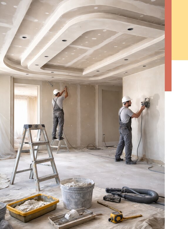 Многоуровневый потолок из гипсокартона в Истре от 762 руб. под ключ | ОТДЕЛОЧНИК-Ста