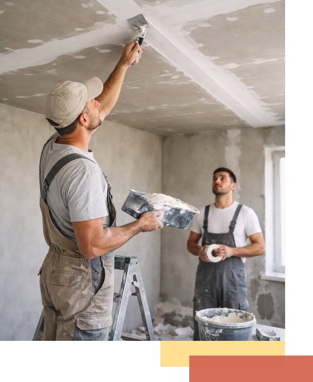 Обработка швов потолка ГКЛ в Истре: качественная заделка и шпатлевка