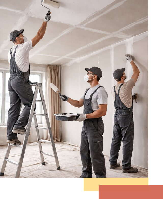 Покраска потолка из гипсокартона в Истре качественно и недорого