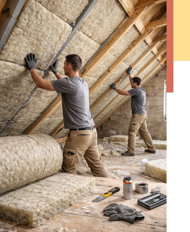 Утепление потолка минватой в Истре от 1473 руб. — быстро и недорого | ОТДЕЛОЧНИК-Ста